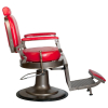 ActivShop GABBIANO FOTEL BARBERSKI RED STAR